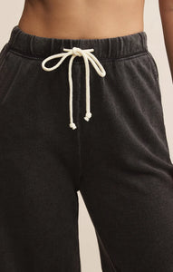 Hunter Knit Denim Pant - Vintage Black