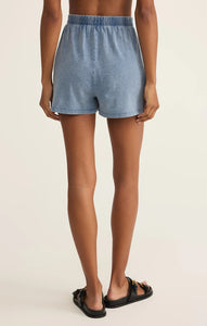 Scout Jersey Denim Short - Medium Indigo