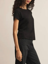 Load image into Gallery viewer, Modern Slub Tee - Black
