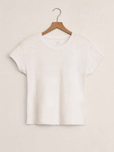 Load image into Gallery viewer, Modern Slub Tee - White
