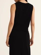 Load image into Gallery viewer, Sloane Jersey Muscle Tank - True Black
