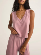 Load image into Gallery viewer, Sloane V-Neck Tank - Pink Smoke
