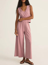 Load image into Gallery viewer, Sloane V-Neck Tank - Pink Smoke
