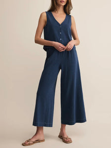 Solace Jersey Top - Indigo