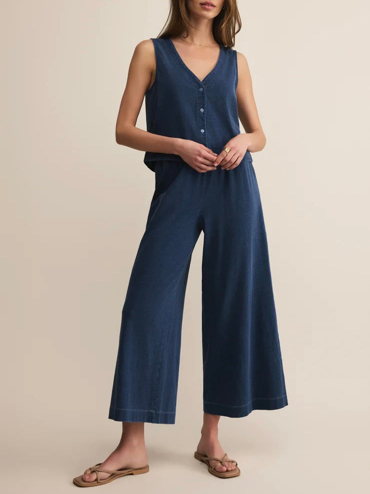 Scout Jersey Denim Pant - Indigo