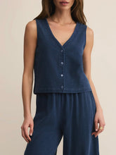 Load image into Gallery viewer, Solace Jersey Top - Indigo
