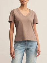 Load image into Gallery viewer, Weekdays V-Neck Tee - Smokey
