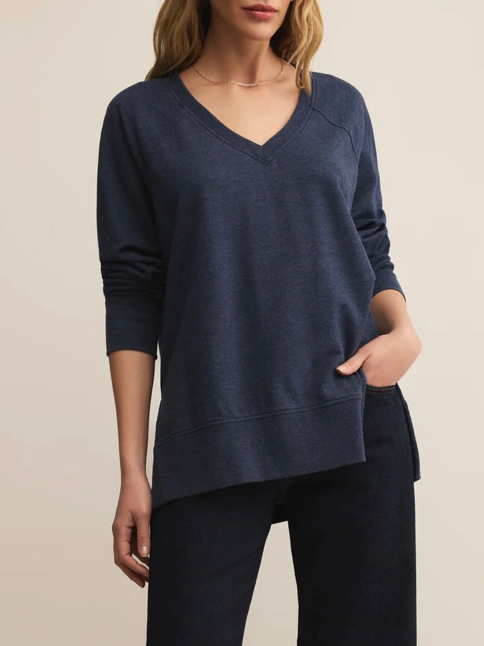 V-Neck Weekender - Blue Sapphire