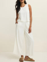 Load image into Gallery viewer, Sloan Linen Top - White
