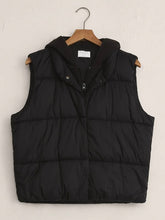 Load image into Gallery viewer, Essential Puffer Vest - Black
