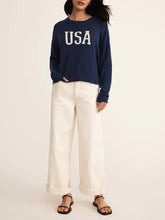 Load image into Gallery viewer, USA Sweater - Yacht Blue
