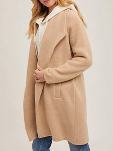 Open Cardigan / Coat - Beige