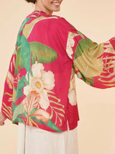 Load image into Gallery viewer, Kimono Jacket - Dark Rose

