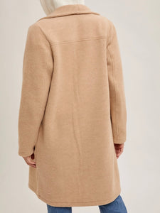 Open Cardigan / Coat - Beige