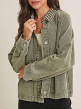 Load image into Gallery viewer, Twill Field Jacket - Washed Olive
