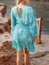 Load image into Gallery viewer, Santorini Dress - Aqua
