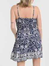 Load image into Gallery viewer, Floral Print Sundress - Navy
