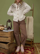 Load image into Gallery viewer, Fair Isle Cardigan - Natural Multi
