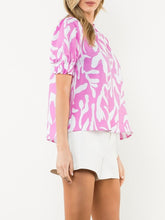 Load image into Gallery viewer, Puff Sleeved Top - Pink
