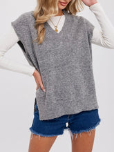 Load image into Gallery viewer, Sweater Vest - Grey FINAL SALE
