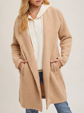 Load image into Gallery viewer, Open Cardigan / Coat - Beige
