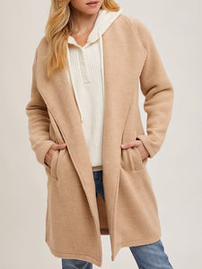 Open Cardigan / Coat - Beige