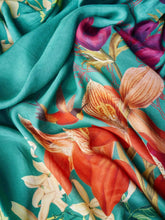 Load image into Gallery viewer, Kimono Jacket - Hummingbird Turquoise

