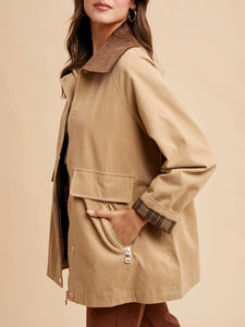 Twill Core Jacket - Sandy