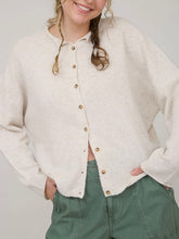 Load image into Gallery viewer, Marled Cardigan - Cream

