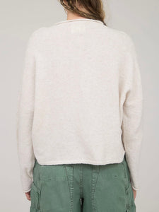 Marled Cardigan - Cream