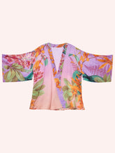 Load image into Gallery viewer, Kimono Jacket - Lavender Botany Bliss

