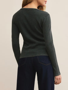 Arlet Mini Thermal Top - Green Garland