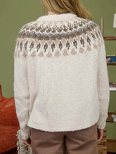 Load image into Gallery viewer, Fair Isle Cardigan - Natural Multi
