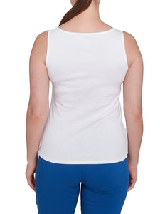 Cotton Tank - White