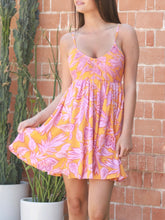 Load image into Gallery viewer, Short Smocked Dress - Marigold
