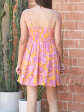 Load image into Gallery viewer, Short Smocked Dress - Marigold
