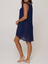 Load image into Gallery viewer, Tank Dress Cover-Up - Navy
