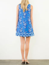 Load image into Gallery viewer, Sleeveless Floral Dress - Blue
