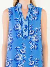 Load image into Gallery viewer, Sleeveless Floral Dress - Blue

