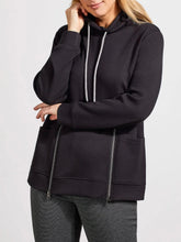 Load image into Gallery viewer, Funnel Neck Top with Pockets - Black
