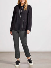 Load image into Gallery viewer, Funnel Neck Top with Pockets - Black
