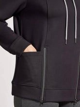 Load image into Gallery viewer, Funnel Neck Top with Pockets - Black
