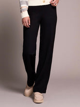 Load image into Gallery viewer, Ponte Pintuck Pant - Black
