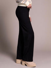 Load image into Gallery viewer, Ponte Pintuck Pant - Black
