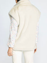 Load image into Gallery viewer, Stellar Faux Fur Vest - Sand
