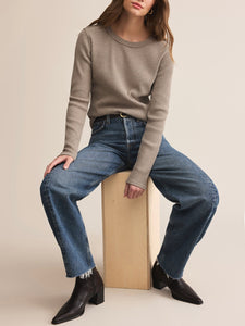 Arlet Mini Thermal Top - Smoked Heather