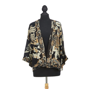 Kimono Jacket - Black Willow