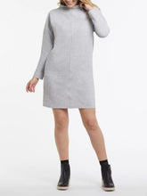 Load image into Gallery viewer, Ottoman Dress with Pockets - Grey FINAL SALE
