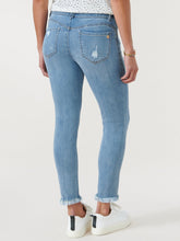 Load image into Gallery viewer, Absolution Ankle Jean with Fray Hem - Light Blue Vintage
