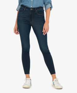 Connie High Rise Ankle Jean - Alter Wash